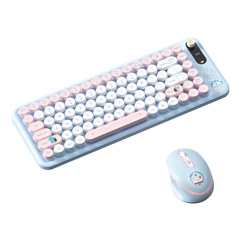 Doraemon J10 Keyboard and Mouse Kit - ( RST10877 ) - Blue Doraemon J10 Keyboard and Mouse Kit - ( RST10877 ) - Blue